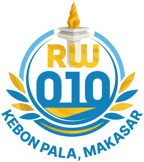 filosofi logo resmi rw 010 kebon pala makasar jakarta timur