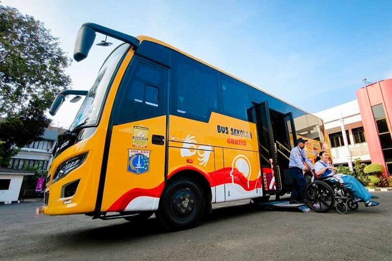 jenis angkutan umum jakarta