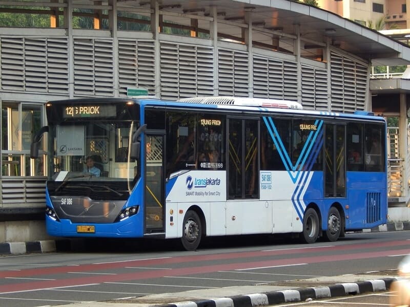 jenis angkutan umum jakarta