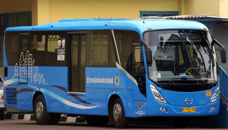jenis angkutan umum jakarta